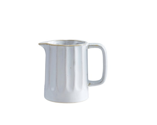 Ribbed Stoneware Creamer