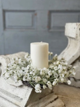 Frost Flower Candle Ring