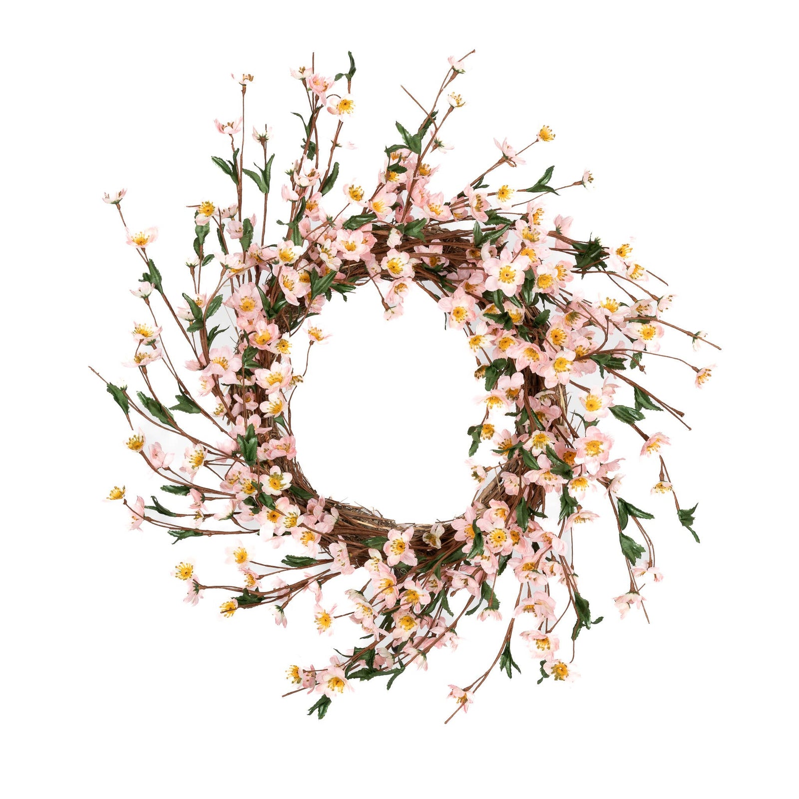 Pink Cherry Blossom Wreath