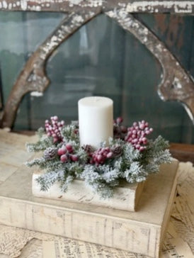 Snowspell Fir Candle Ring