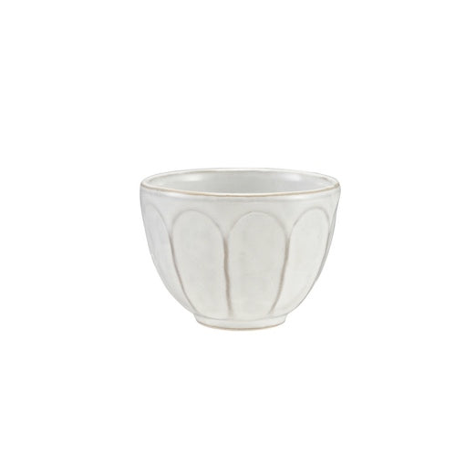 Stoneware Ribbed Bowl
