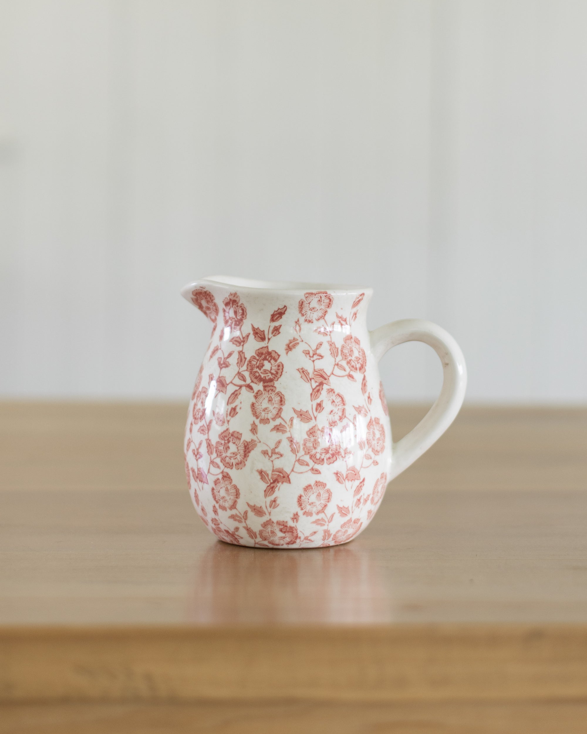 Rouge Floral Pitcher