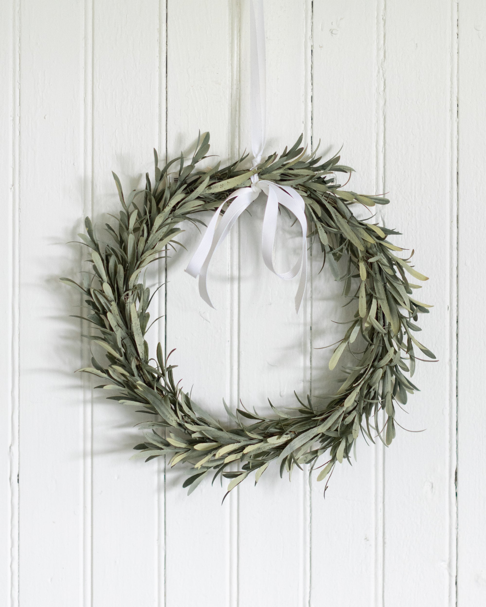 Lavender Leaf Wreath