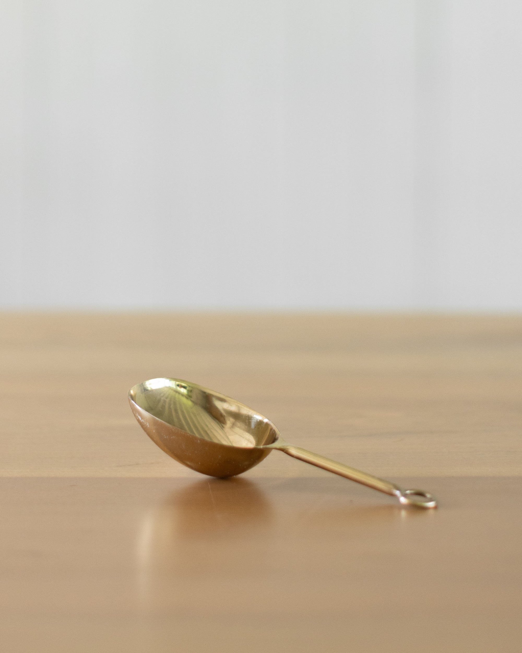 Stainless Steel Scoop, Gold Finish