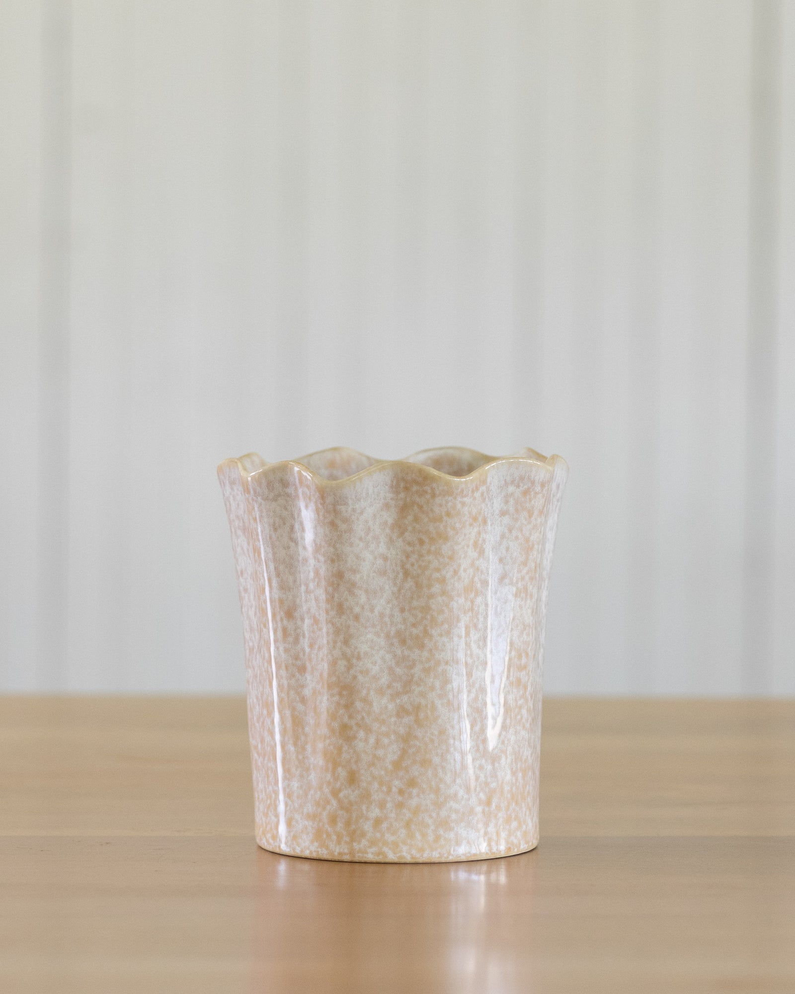 Scallop Edge Vase