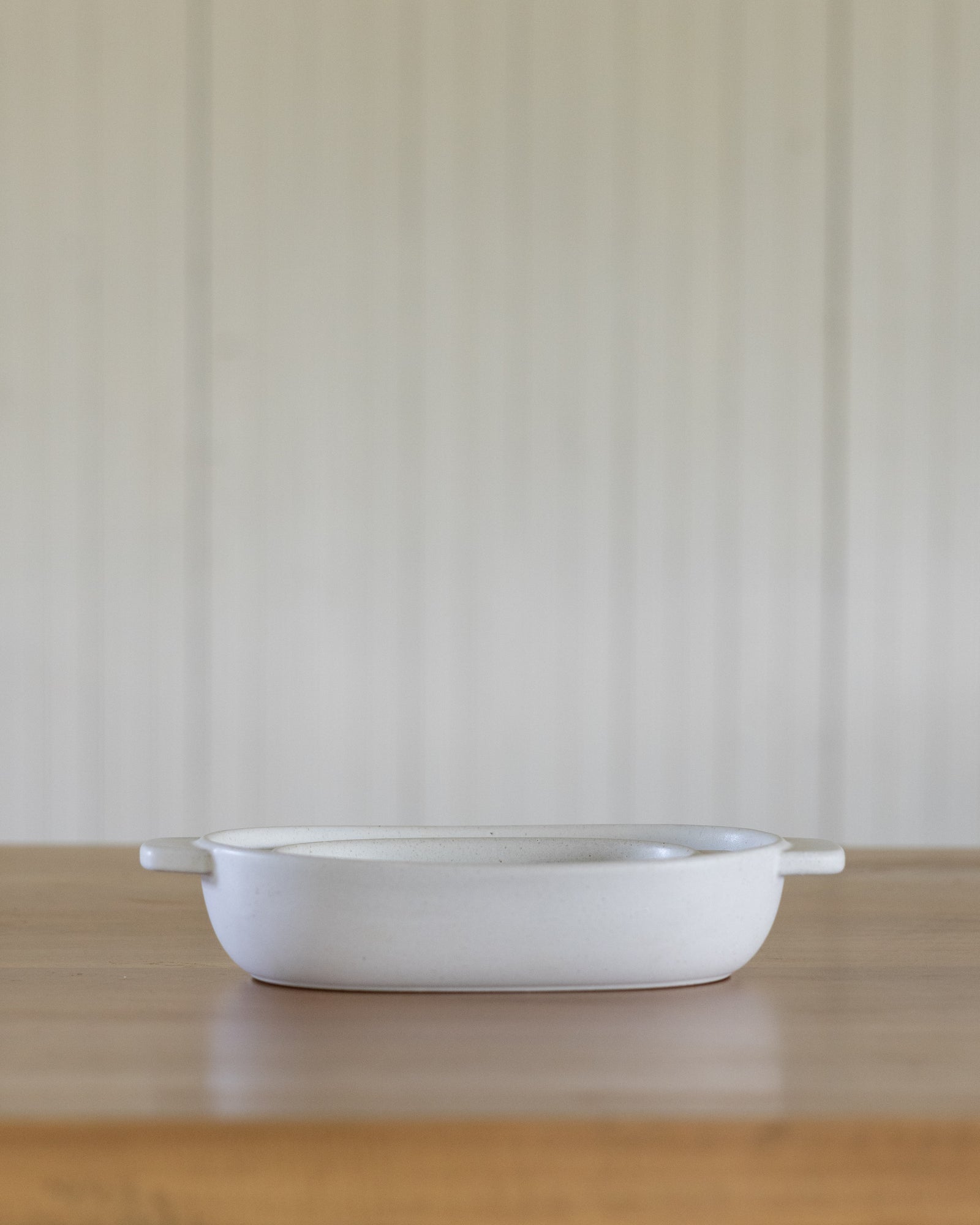 White Baking Dish