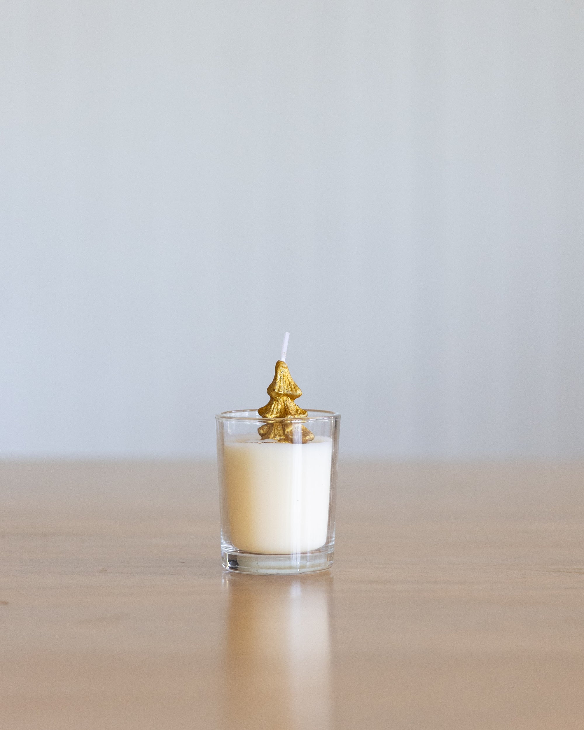 Unscented Tree Candle in Glass Vessel