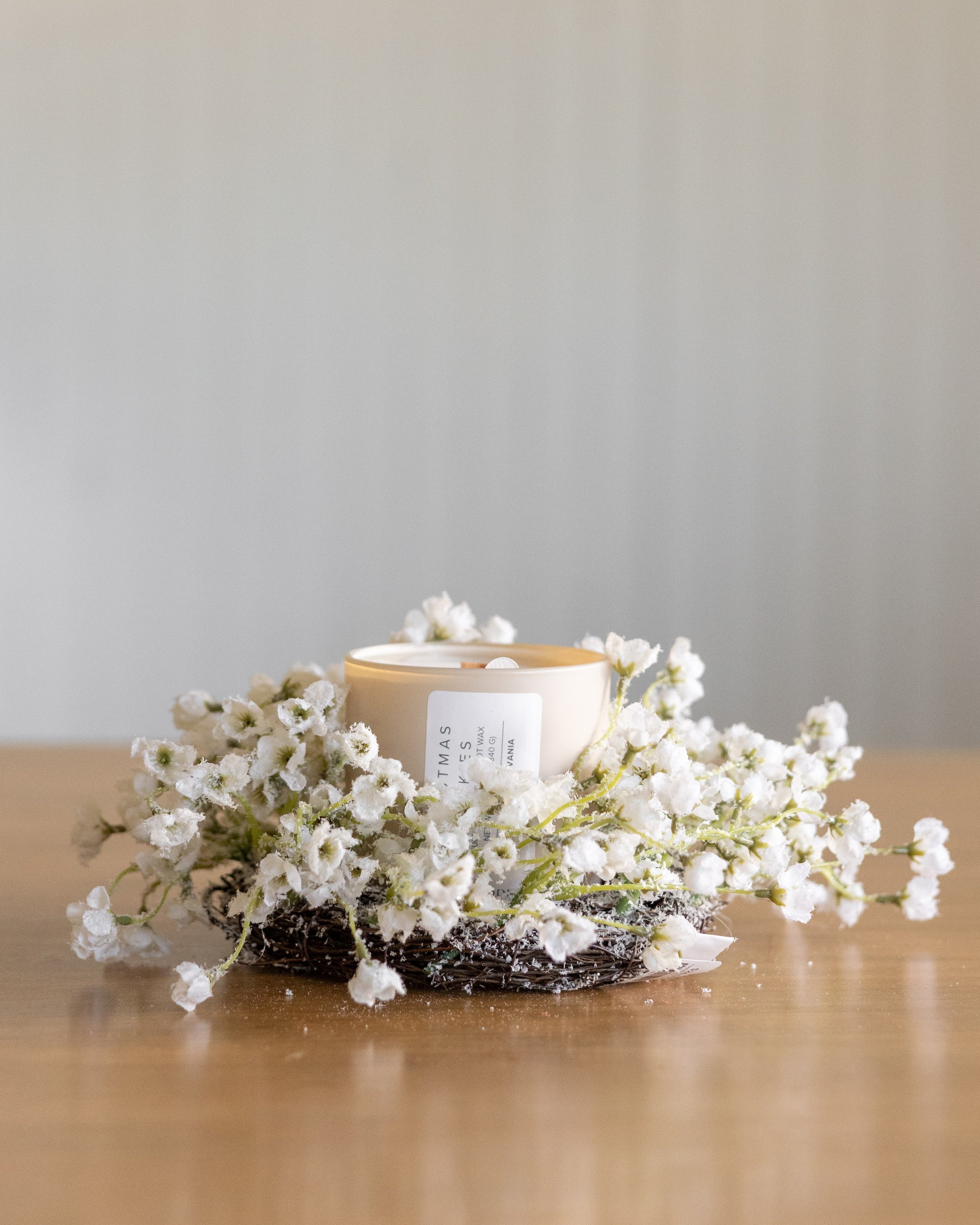 Frost Flower Candle Ring