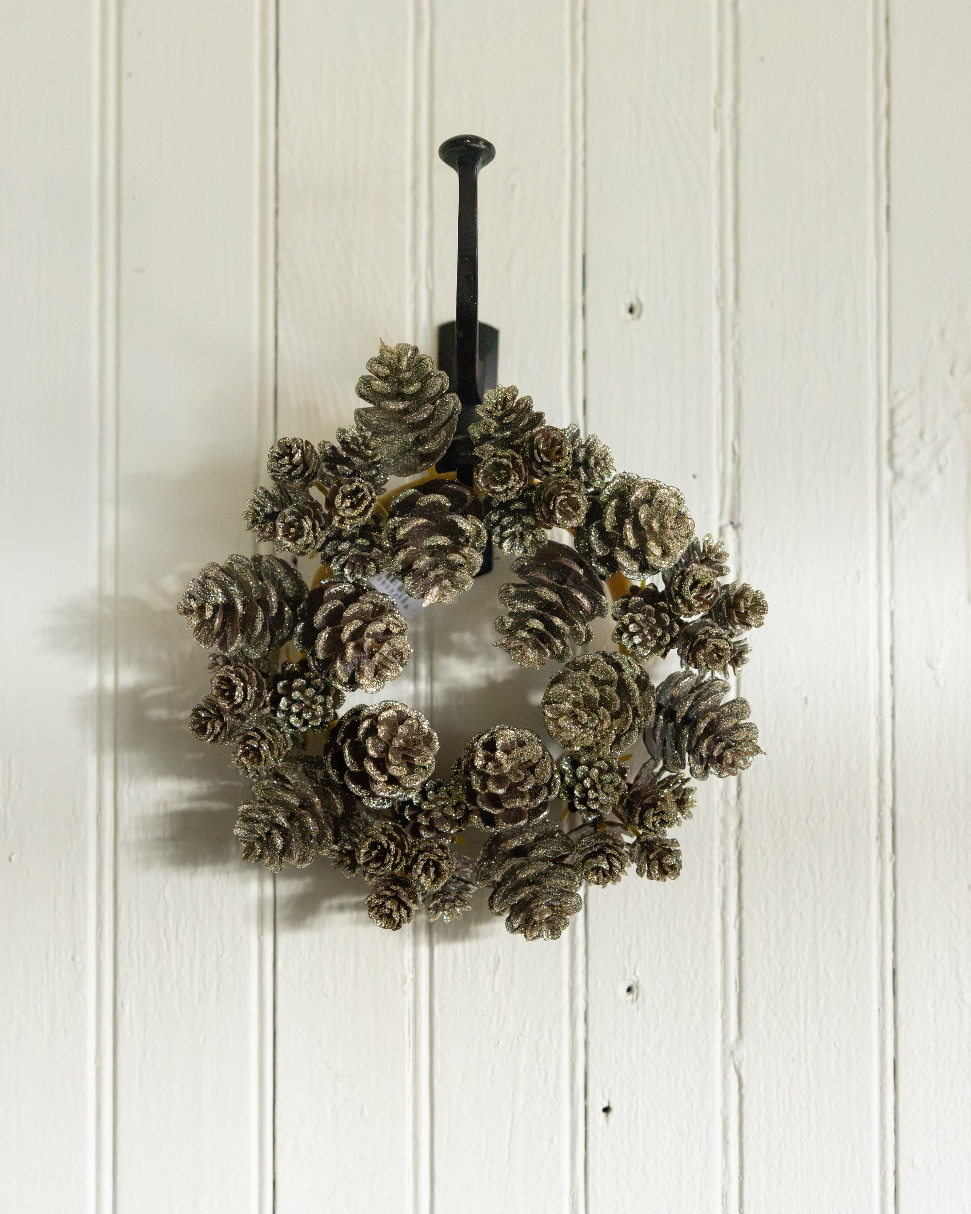 Shimmer Pinecone Candle Ring