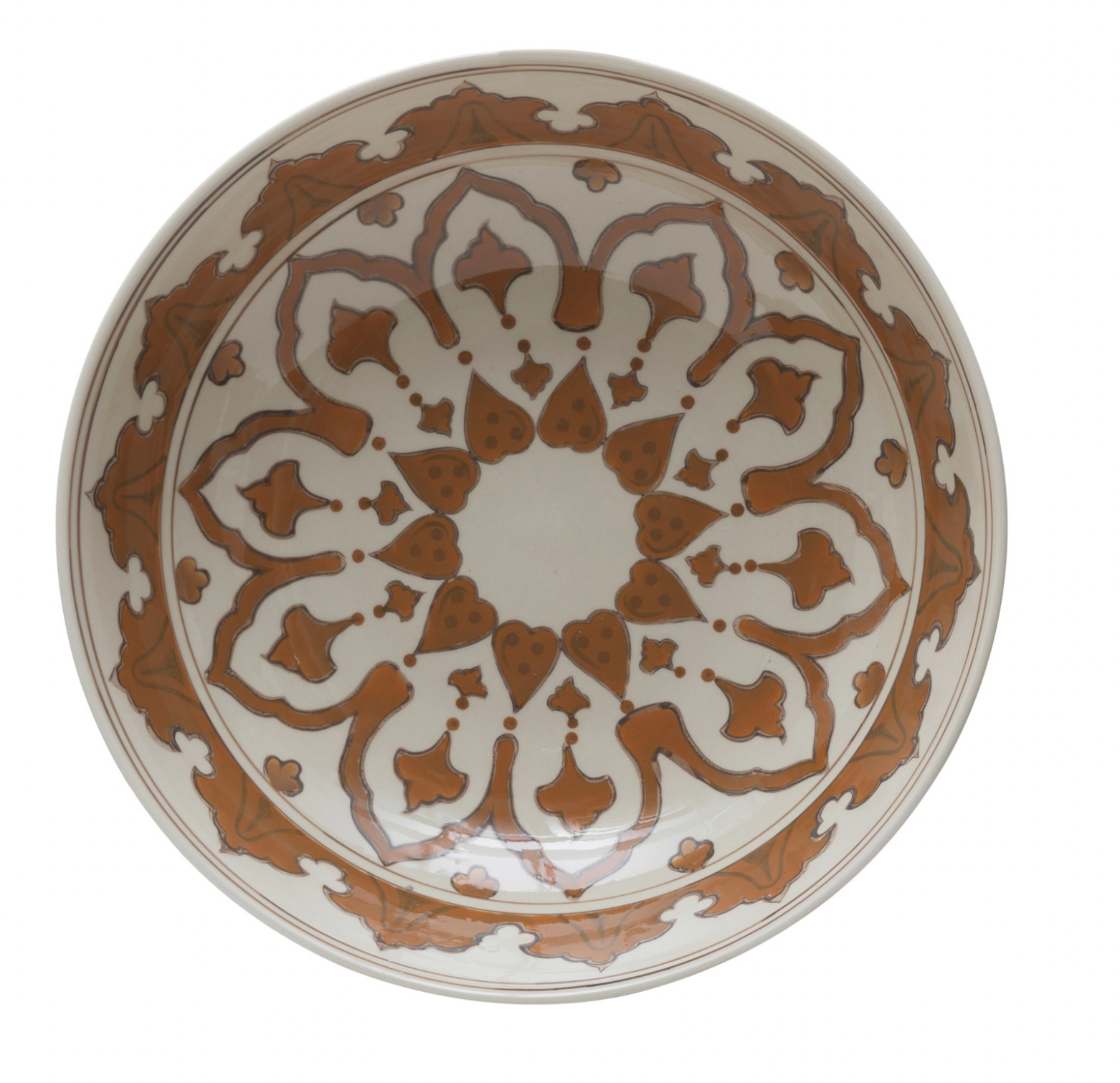 Hand Painted Serving Bowl