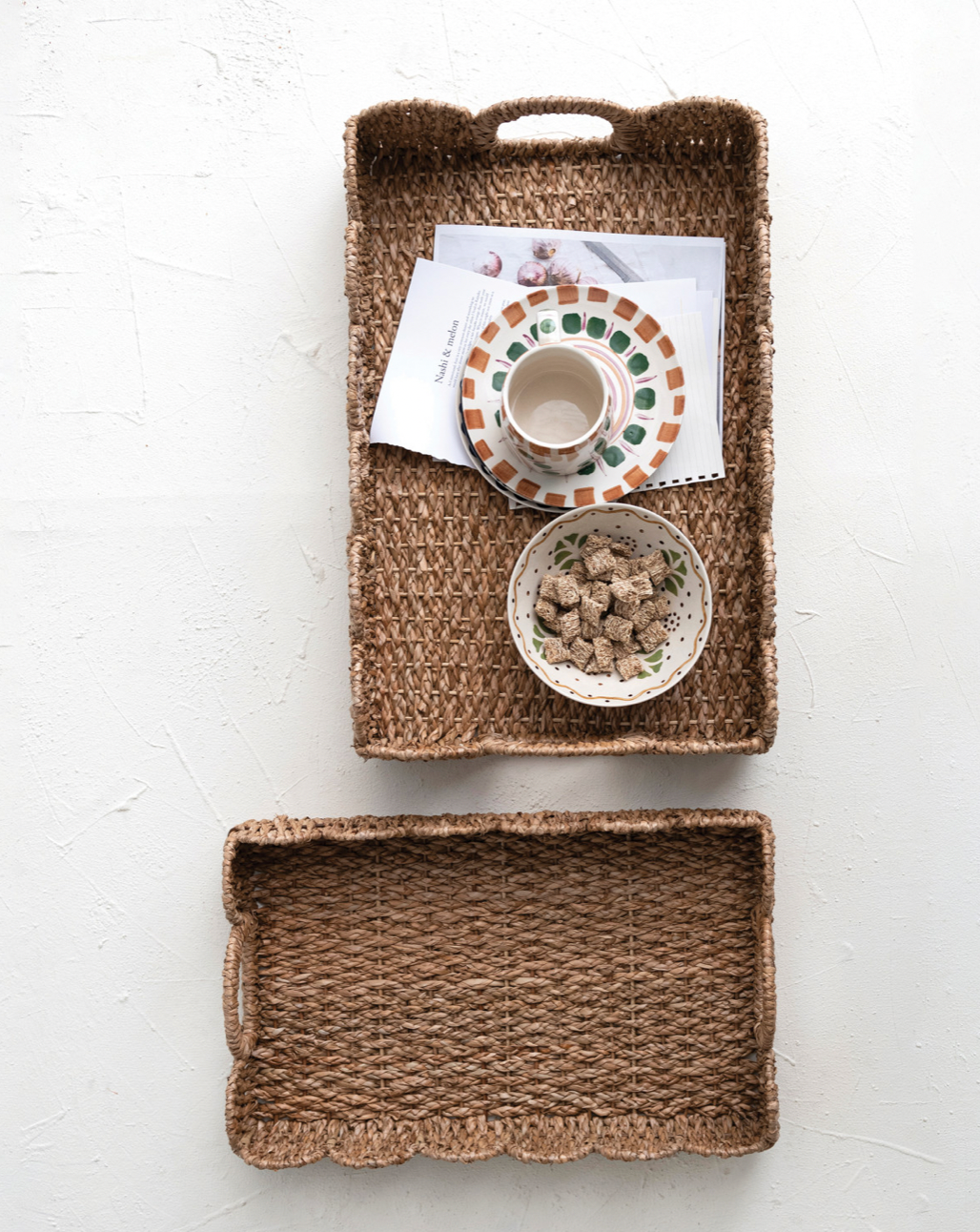 Scalloped Edge Bankuan Tray