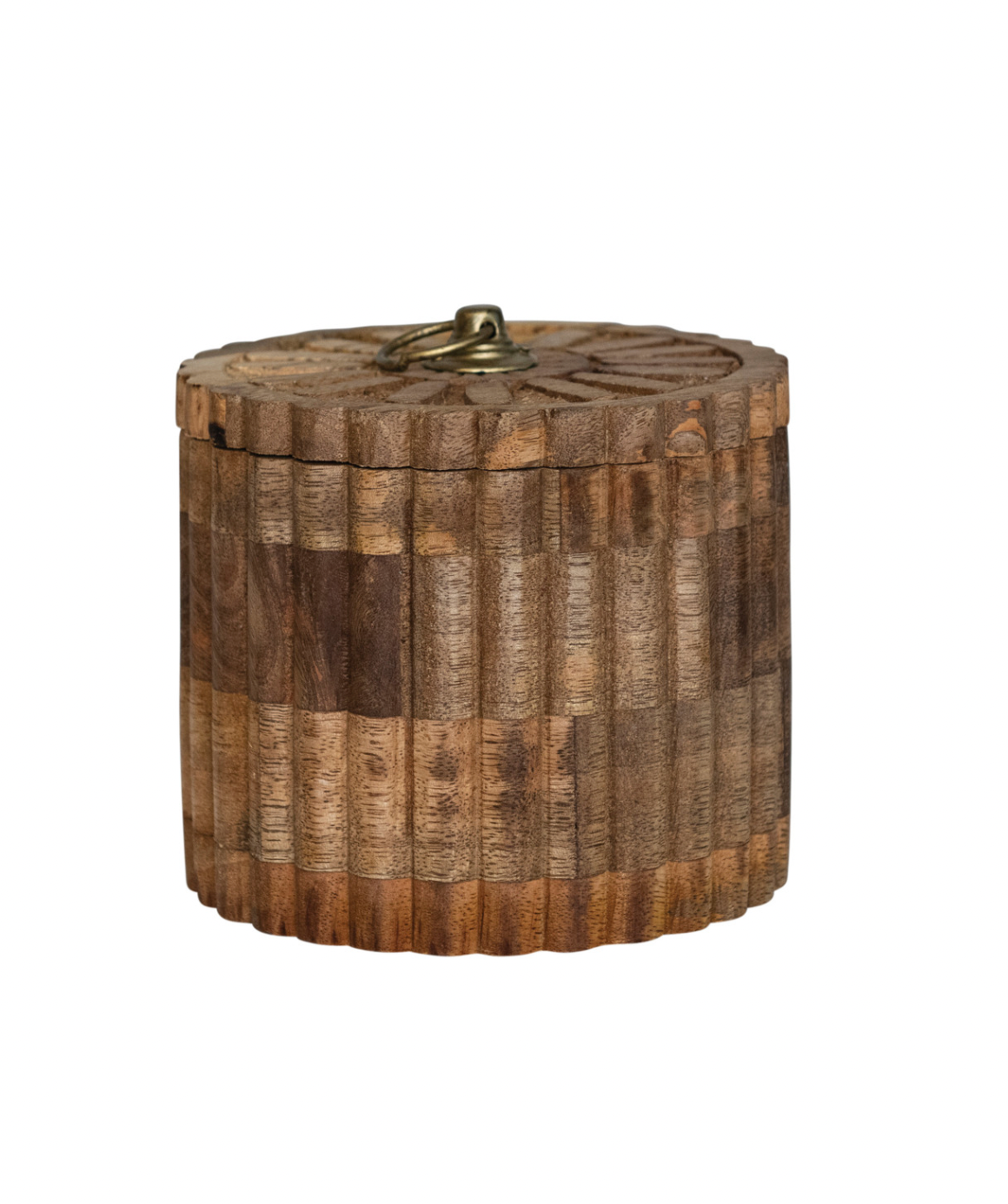 Pleated Wooden Box