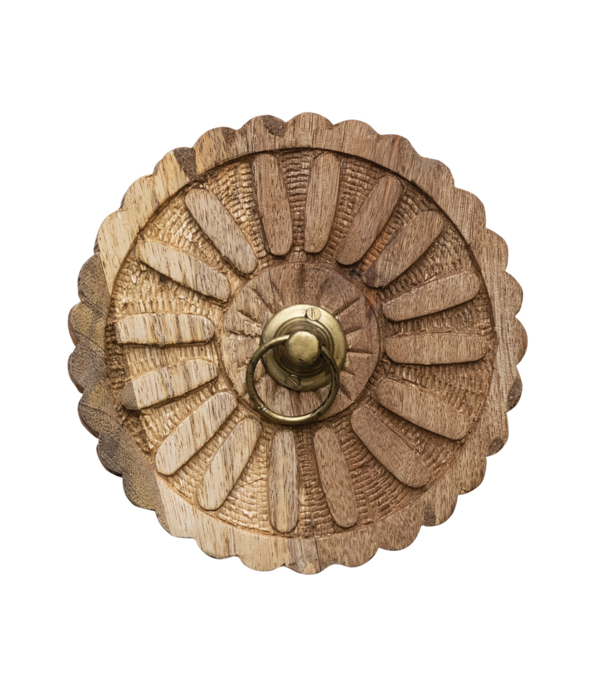 Pleated Wooden Box