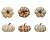 Plaid Fabric Pumpkin