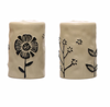 Hand Painted Salt &amp; Pepper Set