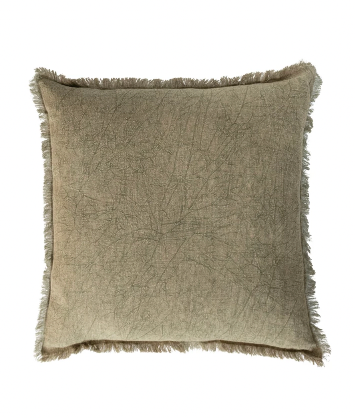 Stonewashed Linen Pillow