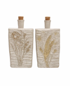 Stoneware bottle with cork