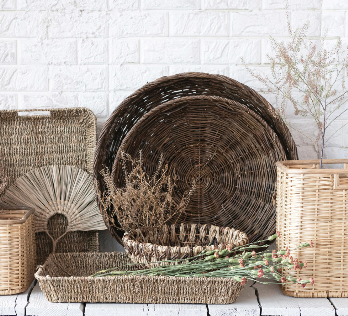 Woven Vine Basket