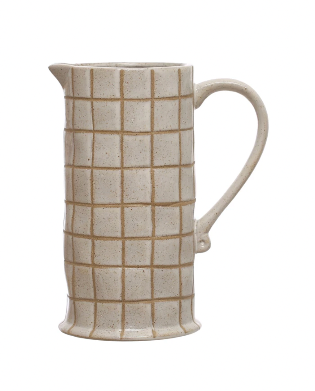 Checked Pattern Pitcher