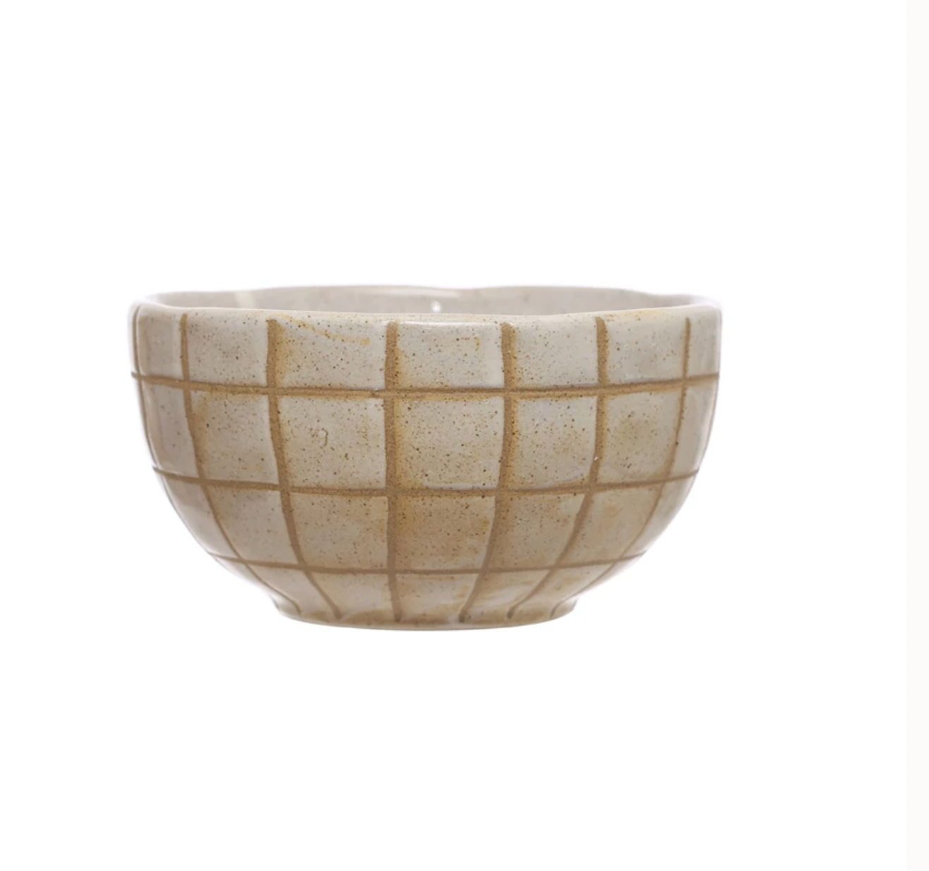 Checked Pattern Bowl