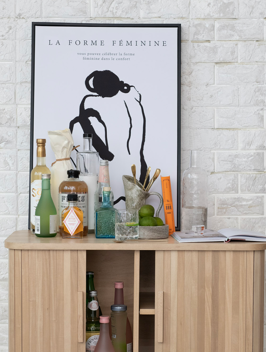 Line Drawing Wall Art