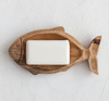 Mango Wood Fish Shaped Dish
