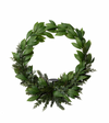 Bayleaf &amp; Juniper Wreath with Candle Plate