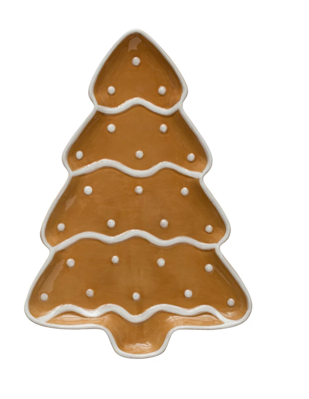 Ceramic Gingerbread Platter