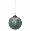 Etched Mercury Glass Ball
