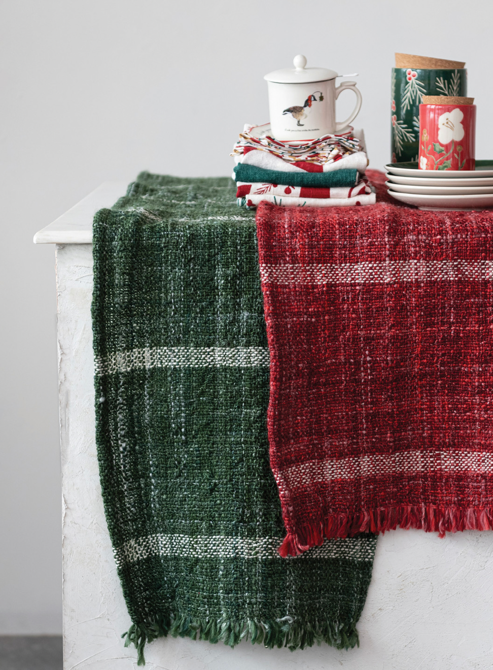 Wool Blend Table Runner