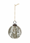 Natural Botanical Embossed Ornament