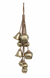 Metal Bell Cluster on Jute Rope