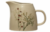 Ceramic Creamer with Mistletoe