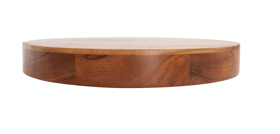 Acacia Wood Pedestal