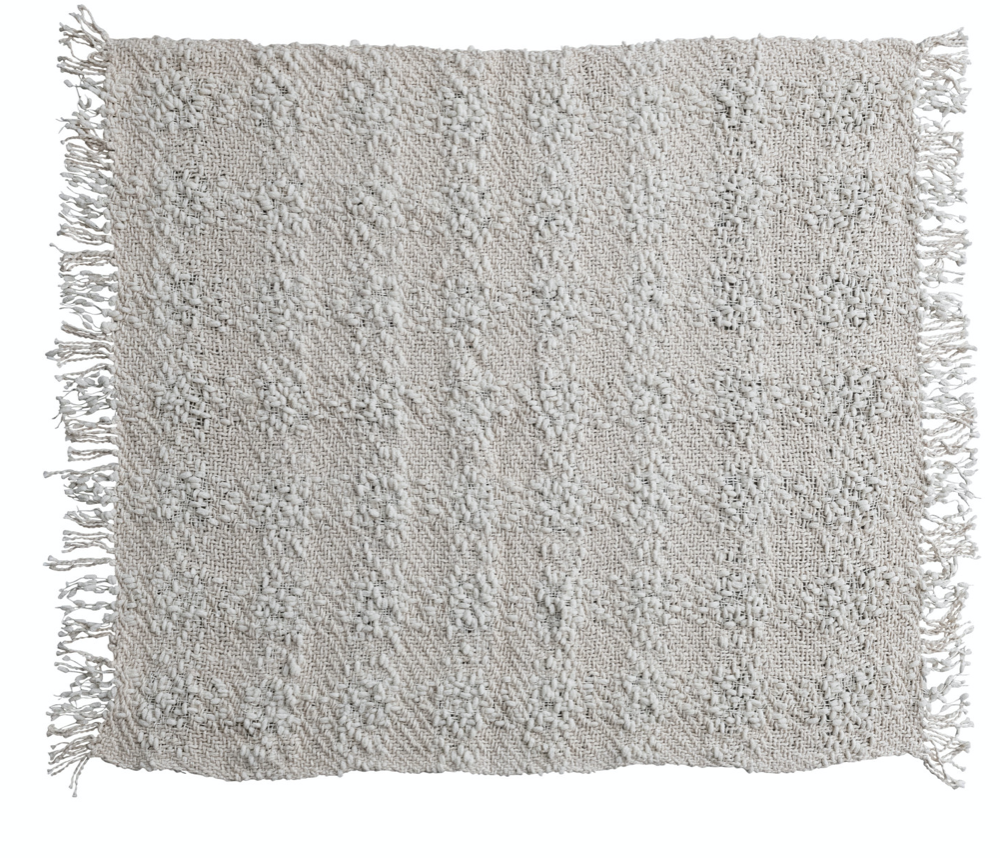 Cable Knit Throw