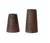 Found Wood Vases