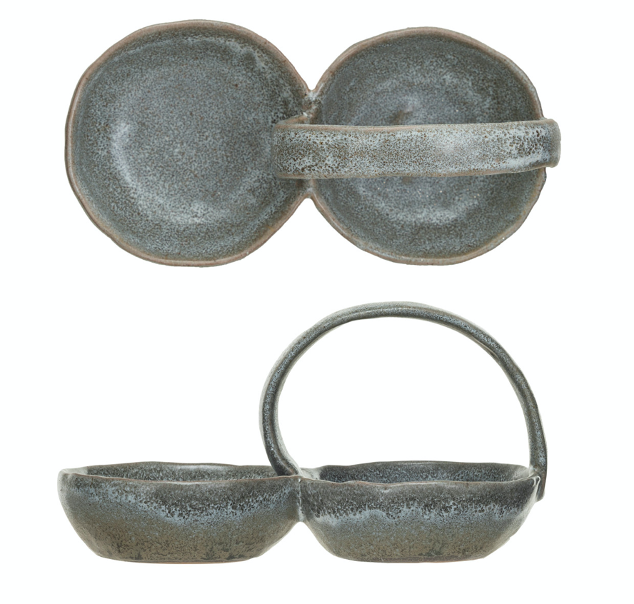 Double Bowl With Handle
