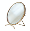Folding Brass Mirror