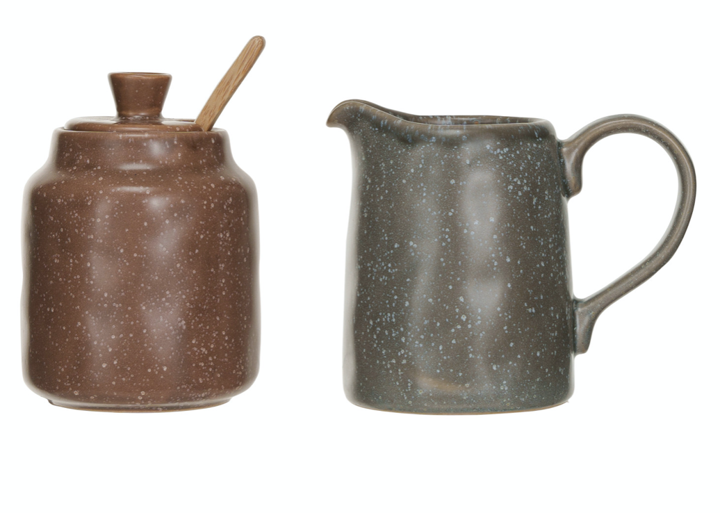 Creamer and Sugar Pots
