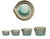Stoneware Measuring Cups, set of 4