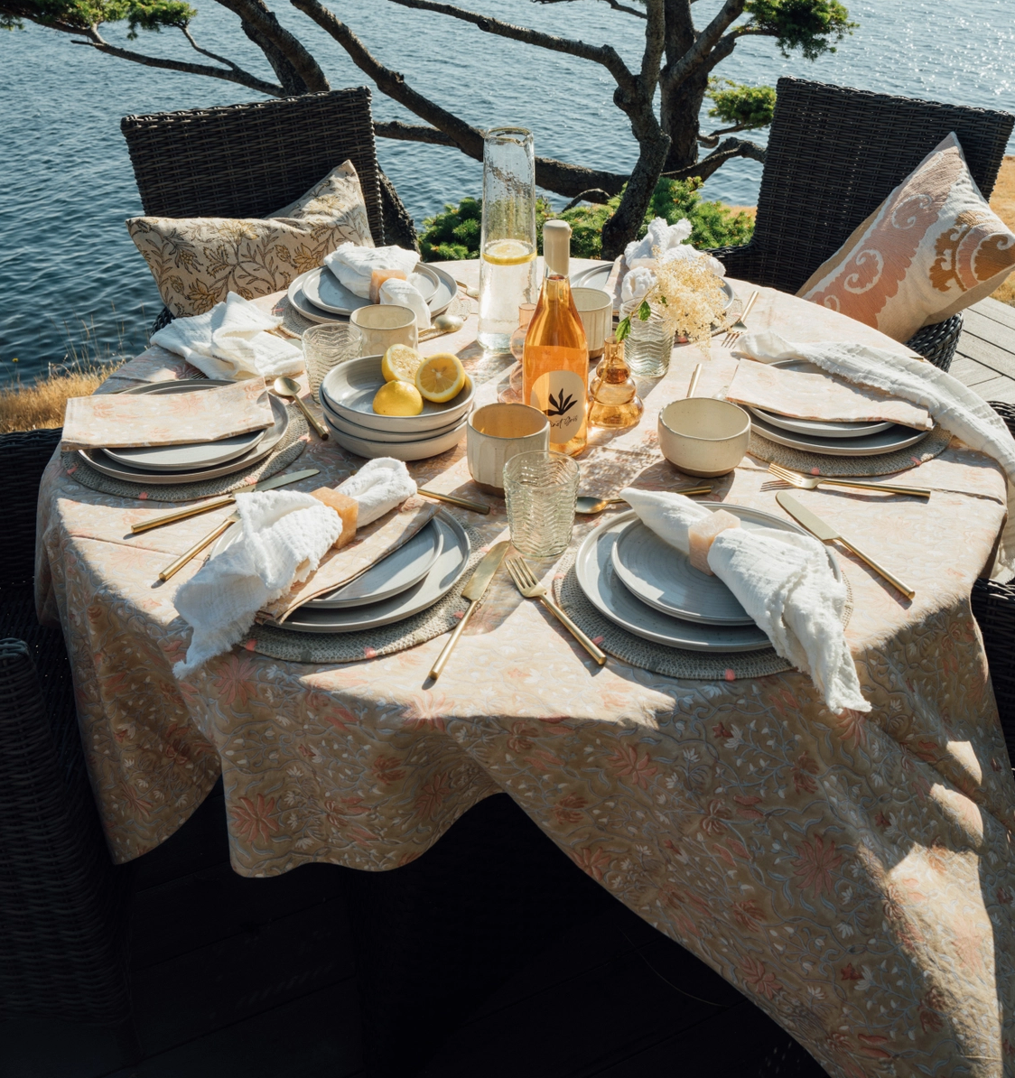 Block Print Tablecloth