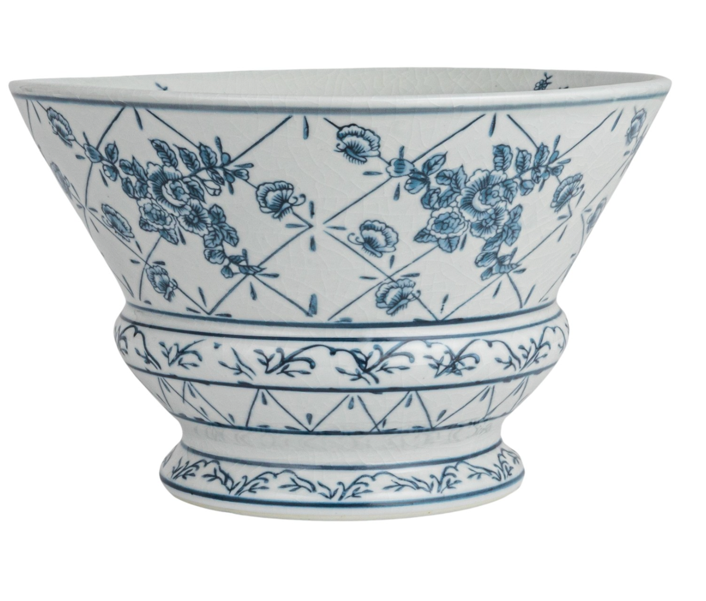 Hand-Painted Vintage Reproduction Bowl