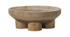 Wooden Footed Bowl