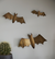 Brass Bat Wall Decor