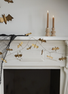 Gold Metal Bats Garland