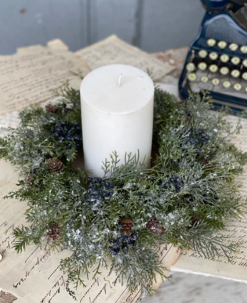 Wintry Candle Ring