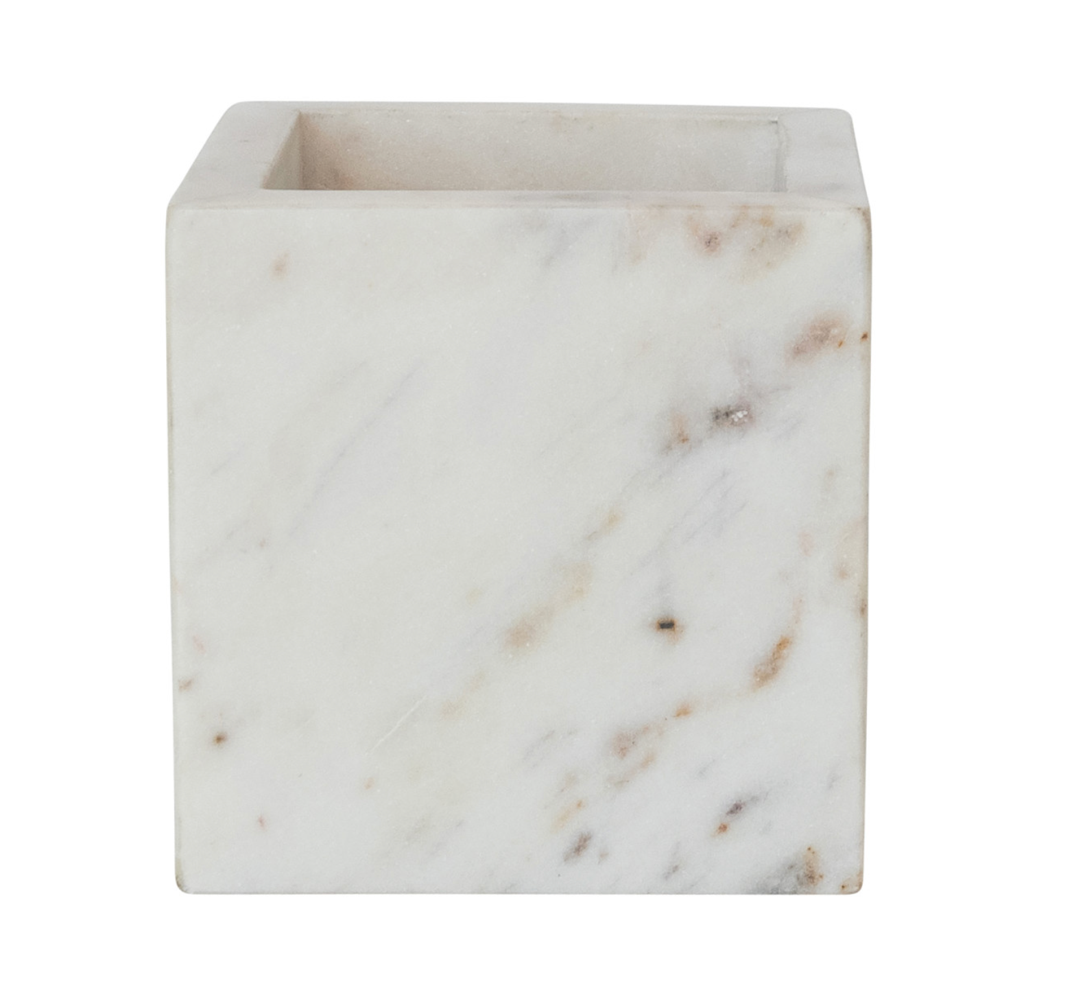 White Marble Container