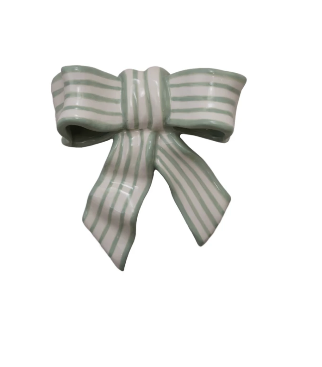 Ceramic Bow Wall Decor