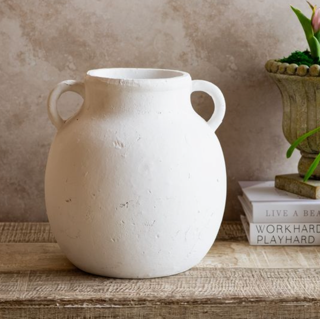 White Handled Jug