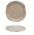 Ruffled Stoneware Plate